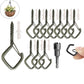 🛠️60% OFF NOW! 🔒 20pcs Square Snap Hooks – Safety Lock, Versatile & Durable for Bonsai, Candles & Decoration ✨