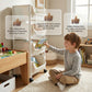 ⏳Limited-time 50% off⏰Multi-Tier Rolling Storage Cart for Narrow Spaces – Space-Saving Design, Smooth Rolling Wheels, Easy Assembly & Sturdy 🗄️