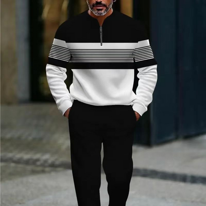⏰🔥LIMITED TIME 50% OFF!🔥50K+ SOLD!🧵 Men's Graphic Print Pullover & Pants Set – Bold streetwear style. Ultimate comfort for lounging or errands👖