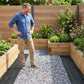🧵 Weed Control Fabric – Blocks Sunlight, Breathable & Perfect for Garden Beds & Pathways 📉
