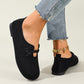 💐50% OFF ! Faux Suede Slip-On Flats – Easy On/Off, Perfect for Daily Wear 🚶‍♀️✨【Limited Offer】