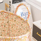 🌸 LIMITED-TIME 50% OFF! 🧺 Portable Floral Fabric Storage Basket – Vintage Design, Foldable & Large Capacity 🎀