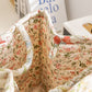 🌸 LIMITED-TIME 50% OFF! 🧺 Portable Floral Fabric Storage Basket – Vintage Design, Foldable & Large Capacity 🎀