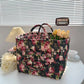 🌸 LIMITED-TIME 50% OFF! 🧺 Portable Floral Fabric Storage Basket – Vintage Design, Foldable & Large Capacity 🎀