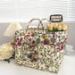 🌸 LIMITED-TIME 50% OFF! 🧺 Portable Floral Fabric Storage Basket – Vintage Design, Foldable & Large Capacity 🎀