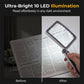 Foldable, Handheld Reading Magnifier with Illumination 🔍💡📖✨
