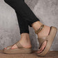 📢📢50% OFF !!!⏰Trendy Toe-Loop Platform Sandals – Lightweight & All-Match for Daily Wear