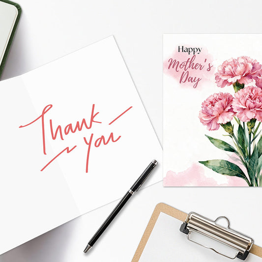 Watercolor Flower Mother's Day Card