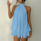 👗🌊 50% OFF! Women's Lightweight Flowy Cami Dress with Wrap Look & Flared Hem – Perfect for Summer Parties & the Beach ✨