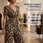 🔥New Sale 50% OFF✨Leopard Print V-Neck Wide-Leg Jumpsuit