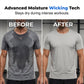 Men's Athletic T-Shirt & Shorts 2-Piece Set 💪 The Ultimate Men's Fitness Set🏋️‍♂️