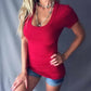 🎁New arrival 50% OFF💥Women's Summer Deep V Neck Slim Tops