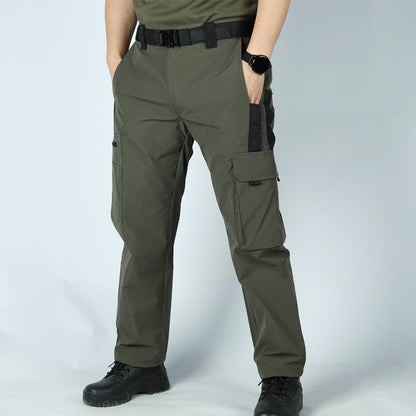 🏆Last Day Promotion：ONLY ￡17.99!!🔥Men’s 4-Season Outdoor Work Cargo Pants – Waterproof, Abrasion-Resistant & Travel-Ready