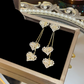 🔥Limited Time Special Price !!🎉Romantic Long Chain Heart Drop Earrings