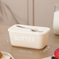 🚨BIG DISCOUNT!🔥Large Plastic Butter Dish With Lid & Knife