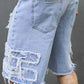 🔥While Supplies Last 50% OFF!🎉 Men's Ripped Denim Shorts with Frayed Details