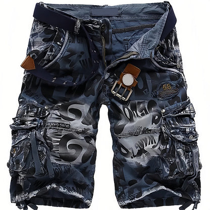 🩳 50% OFF NOW! 💪 Men's Cargo Shorts – Classic & Rugged, Multiple Pockets, Smooth Zipper & Durable for Work & Outdoor Use 🏕️