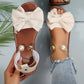 🦋Summer Hot Sale 50% OFF!!⚡50K+ SOLD!🎀Stylish Pearl Ankle Strap Sandals