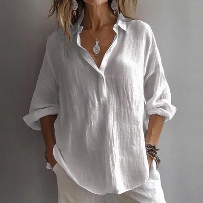 🥳SUMMER HOT SALE🥳💞50K+ SOLD!💥50% OFF! 🔥Women's Versatile Loose Shirt