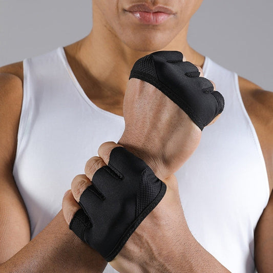 🧤 50% OFF NOW! 💪 Non-Slip Breathable Half-Finger Workout Gloves – Palm Padding, Sweat-Wicking & Perfect for Gym, Cycling & Training 🏋️‍♂️