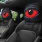 🔥Hot Sale-Spooky Red Eye Car Headrest Cover