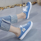 💐50% OFF! Women's Denim Slip-On Mules – Comfortable Sole & Casual Look 👟☀️【Limited Offer】