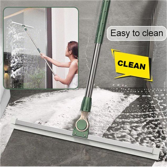 🧹 50% OFF NOW! 🏆 Multifunctional Silicone Floor Squeegee Broom – Water-Repelling, Dual-Use for Sweeping & Squeegeeing, Perfect for Bathroom & Kitchen 🚿