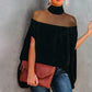 📢📢50% OFF !! ⏰Women's Casual High-neck Batwing Blouse