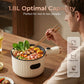 Mini Electric Nonstick Cooking Pot for Kitchen, Dorm & Outdoor