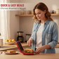 Microwave Toaster & Sandwich Maker For Fast Cooking