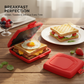 Microwave Toaster & Sandwich Maker For Fast Cooking