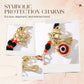 Bohemian Evil Eye & Elephant Charm Bracelet