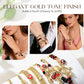 Bohemian Evil Eye & Elephant Charm Bracelet