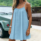 Summer Backless Spaghetti Strap Mini Dress