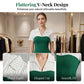 Elegant Striped Lapel Tee & Palazzo Pants 2-Piece Set