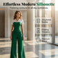 Elegant Striped Lapel Tee & Palazzo Pants 2-Piece Set