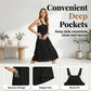 🎁2026 New Arrivals 50% OFF💥Loose Midi Overall Dress – Relaxed Fit, Breathable & Side Pockets – Everyday Casual ✨