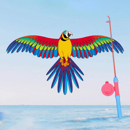 📢📢50% OFF !! ⏰Creative Children's Fishing Rod Kite Toys