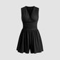 👗 LIMITED-TIME 50% OFF! ✨ Women's V-Neck Romper – Deep V, Cinch-Waist, Lightweight, Versatile ✨
