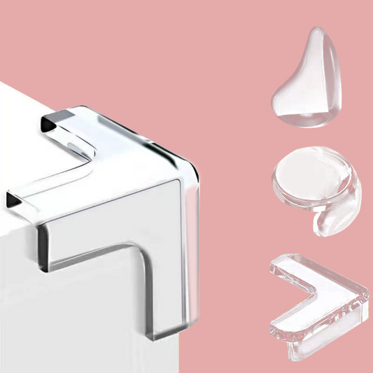Transparent Corner Protectors for Child Safety