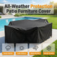 🛡️ Outdoor Dust-Proof and Water-Resistant Cover – Heavy-Duty, Windproof & All-Weather Furniture Protection ✨