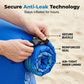Effortless Inflation Air Lounger with Sunshade
