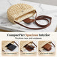 📢📢40% OFF !! ⏰Woven Crossbody Bag for Women