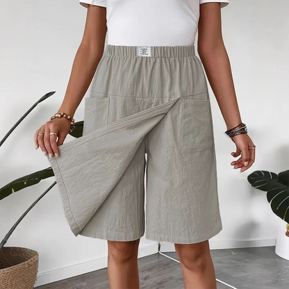 🎁2026 New Arrivals 50% OFF💥Women's Casual Elastic Waist Wrap Skort
