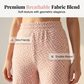 ⏳Time-Limited Special⏰Women's Two-Piece Lounge Set – Collared Crop Top & Wide-Leg Pants – Drawstring & Breathable – Chic Casual Outfit 👖