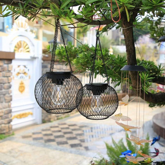 Retro Metal Solar Lanterns