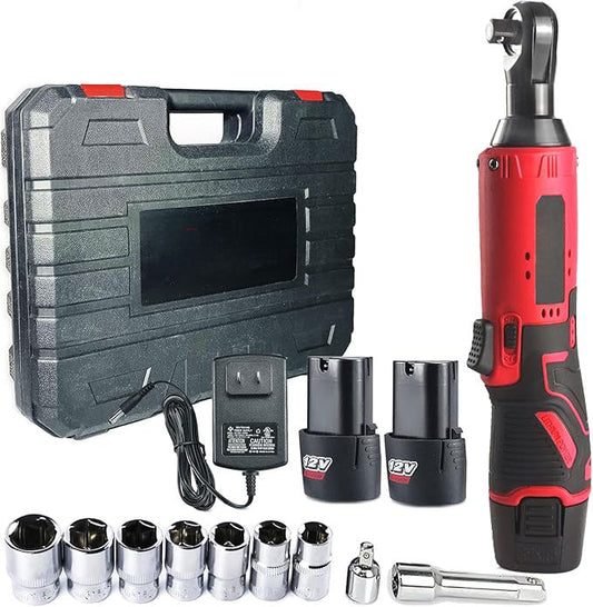 📢📢50% OFF !! ⏰🔒 Wireless Electric Ratchet Wrench Set