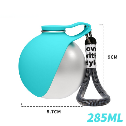🔥Last Day 50% OFF🔥 2-in-1 Portable Dog Water Bottle for Small Dogs - Leak-Proof & Compact