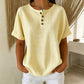 🥳SUMMER HOT SALE🥳💞50K+ SOLD!💥50% OFF! 🔥Women's Casual Striped Henley Shirt