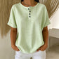 🥳SUMMER HOT SALE🥳💞50K+ SOLD!💥50% OFF! 🔥Women's Casual Striped Henley Shirt